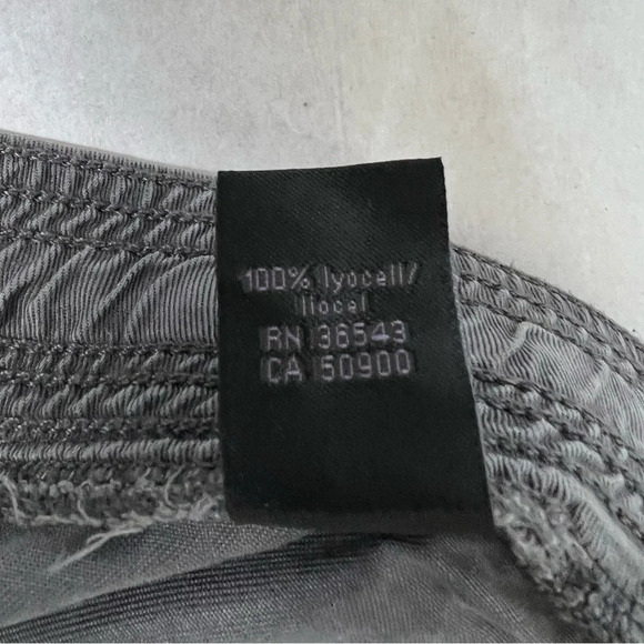 Calvin Klein Grey Trousers Pants Joggers High Elastic Waist Size L Wide Legs - Picture 11 of 11